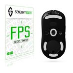 SensoryBoost FPS 2.0 Glides Logitech G PRO Wireless için (2'li Paket) Daha Fazla Kontrol, Düz Profil, Kendinden Parlatma, Dayanıklı - Yedek Fare Ayakları - Oyun Faresi Aksesuarları
