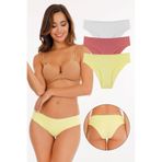 Sensu Kadın Lazer Kesim Külot 3'Lü Paket Set,2048 L