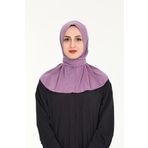 Sensu Kadın Tesettür Hazır Çıtçıtlı Hijab Bone Şal GULKURUSU