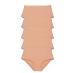 Sensu Kadın Yüksek Bel Lazer Kesim (BELİ LASTİKLİ) 5li Külot Set - KTS2035 5 TEN 2XL