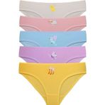 Sensu Kız Çocuk Pamuklu 5'Li Külot Set - Kıds2600 Model-10