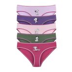 Sensu Kız Çocuk Pamuklu 5Li Külot Set - KIDS2600 MODEL6 5-6 YAŞ