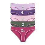 Sensu Kız Çocuk Pamuklu 5Li Külot Set - KIDS2600 MODEL6 9-10 YAŞ