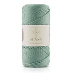 SENSY 1.5 Mm - 100 gr Polyester Makrome Ipi Ada Çayı 150 M Polyester Makrome Ip Supla Ip Ve Çanta Ipliği