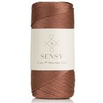 SENSY 2 Mm - 200 gr Polyester Makrome Ipi Bakır 230 M Polyester Makrome Ip Supla Ip Ve Çanta Ipliği