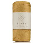 SENSY 2 Mm - 200 gr Polyester Makrome Ipi Hardal 230 M Polyester Makrome Ip Supla Ip Ve Çanta Ipliği