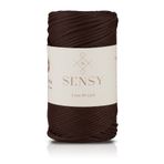 SENSY 3 Mm - 250 gr Polyester Makrome Ipi Kahverengi 120 M Polyester Makrome Ip Supla Ip Ve Çanta Ipliği