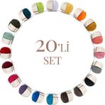 Sensy Premium 20 Adet 50 gr Baby Cotton Amigurumi ve Punch (Panç) Ipi SET22