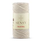 SENSY Premium Chic&Easy 200 gr Mumlu İp Slim Supra İpi Runner İpi Çanta İpi Supla İpi Pase İp Ekru