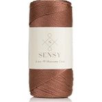 Sensy Premium Polyester Makrome İpi 2 mm 200 gr Bakır Renkli Yüksek Kalite Hobi İpi