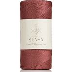 Sensy Premium Polyester Makrome İpi 2 mm 200 gr - Gülkurusu