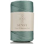SENSY Premium Polyester Pp Cord Makrome Ipi Ada Çayı 5 Mm