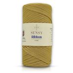 SENSY Premium Ribbon Polyester Ipi 200 gr Polyester Makrome Ip Bileklik Ipi Çanta Supla Ip Hobi Ipi Hardal