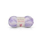 SENSY Premium Softee Baby El Örgü Ipi Bebek Ipi Hırka Atkı Bere Patik Bebek Battaniye Ipi Mor Batik