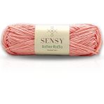 Sensy Premium Softee Raffia Yumuşak Kağıt Ip Rafya Ipi Tığ Ipi Çanta Ipi El Örgü Ipi Hobi Ipi - Bebe Pembe