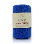 SENSY Premium Taranan Makrome Makrame Hobi Ipi Saks Mavisi
