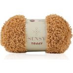 Sensy Teddy El Örgü İpi Sütlü Kahve Renk Micro Polyester Hırka Kazak İpliği