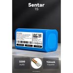 Sentar 1s 3200MAH Robot Süpürge Bataryası – Sertifikalı Güvenlik, Doğru Kapasite - 3200mAh Kapasite