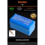 Sentar Mop 1s 2600mAh Robot Süpürge Bataryası