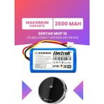 Sentar Mop 1s Uyumlu Batarya (Maksimum Kapasite) 3500MAH Pil Robot Süpürge Batarya Değişimi