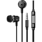 Sentech Lenovo P2 Uyumlu Kulak Içi Mikrofonlu 3.5 mm Kulaklık Siyah