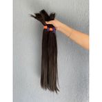 Sentetik - Gerçek Karşım İnsan Saçı 60cm 4 Bağ 390 Gram