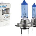 Sentinel 12V 55W H7 Halojen Beyaz Işık Ampul 5000K 1450 Lumen