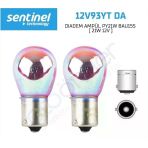 Sentınel 93 Tek Duy Yakın Amber Dıadem Ampul Py21w Bau15s- (21W 12V)