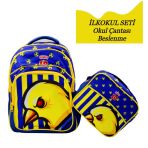 Sentor 3 Bolmeli Ilkokul Okul Sirt Cantasi Ve Beslenme Cantasi Fenerbahce