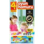 SENTOR 4 RENK OYUN HAMURU (130x4= 520 g.)