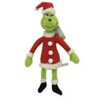 SENTOYA Pelüş oyuncak, Grinch Noel köpekler, pelüş bebek, doldurulmuş oyuncak, yastık, doldurulmuş hayvan, çocuklar, kız ve erkek çocuklar için hediyeler (Noel Grinch)