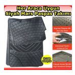 SenturkAuto Opel Corsa Uyumlu Paspas 3D Oto Paspas Kaymaz Dayanıklı Taban Şaft üstülü