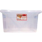 Şenyayla Geçmeli Saklama Kabı 32 Litre - 32 lt - Şeffaf