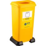 Şenyayla Geri Dönüşüm Kovası 70 Lt Sarı (Plastik Atık)