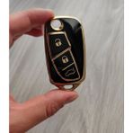 Şenyıldız Aksesuar Fiat Fiorino Linea Punto Peugeot Bipper Citroen Nemo Lüx Anahtar Kılıfı - Siyah