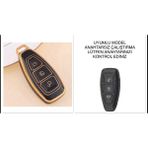 Şenyıldız Aksesuar Ford Focus Fiesta Kuga Mondeo Smax Cmax Ecosport Anahtarsız Çalıştırma Anahtar Kılıfı - Siyah