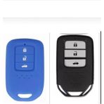 Şenyıldız Aksesuar Honda Civic Fc5 Crv Hrv Sustasız Anahtarsız Çaliştırma Modeli Silikon Anahtar Koruma Kılıf - Mavi