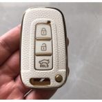 Şenyıldız Aksesuar Hyundai I30 IX35 Sonata Tucson Anahtar Koruma Kılıfı - Beyaz