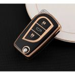 Şenyıldız Aksesuar Toyota Corolla Auris Yaris Verso Avensis Hilüx Anahtar Koruma Kılıfı - Siyah