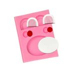 Senzooe DIY Little Bear Little Rabbit Little Chicken Expression Sugar Cake Decoration Chocolate Baking Mold Tool (15-535)