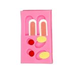 Senzooe DIY Little Bear Little Rabbit Little Chicken Expression Sugar Cake Decoration Chocolate Baking Mold Tool (15-540)