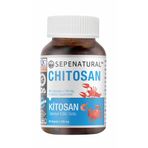 Sepe Natural Chitosan | Kitosan 90 Kapsül | 330 mg | Saf Kitosan İçeriği | Katkısız Kapsül Form | Made in Türkiye