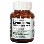 Sepe Natural Spirulina 60 Kapsül