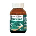 Sepe Natural Toz Spirulina 100 gr Gıdaya Uygun Analizli Siprulina Yosun