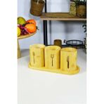 Sepetçi Baba Bambu - 4 Parça Kaşıklık Saklama Seti - 94072