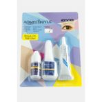 Sepetim 3lü Yapış Set-Şeffaf - Renkli