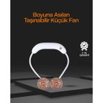 Sepetim 5 Kanatlı Sessiz Mini Fan 3 Vitesli Katlanabilir Asılabilir - Renkli
