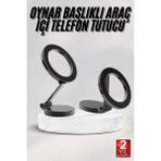 Sepetim Araç Içi Telefon Tutucu Ios Uyumlu Magsafe Manyetik Mıknatıslı - Renkli
