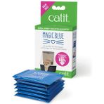 Sepetim Catit Magic Blue Tuvalet Kabı Koku Giderici Yedek Kartuş - 37 x 40 x 40 cm - Kırmızı