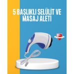 Sepetim Ev Tipi Profesyonel Masaj Aleti – Tüm Vücut Için Uygun - Renkli